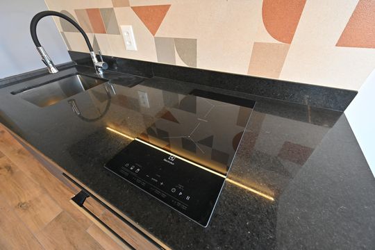 Cozinha de kitnet/studio para alugar com 1 quarto, 40m² em Vila Clementino, São Paulo