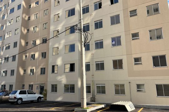 Fachada do bloco de apartamento para alugar com 2 quartos, 72m² em Tijuca, Belo Horizonte