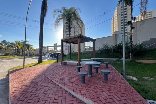 Área comum - Playground de apartamento para alugar com 2 quartos, 72m² em Tijuca, Belo Horizonte
