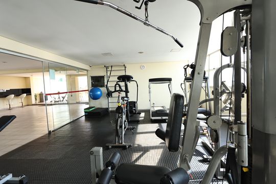 Área comum - Academia de kitnet/studio para alugar com 1 quarto, 40m² em Luxemburgo, Belo Horizonte