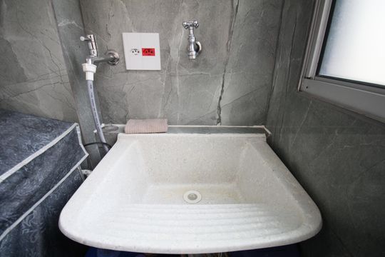 Área de Serviço de apartamento à venda com 2 quartos, 42m² em Jardim Paris, São Paulo