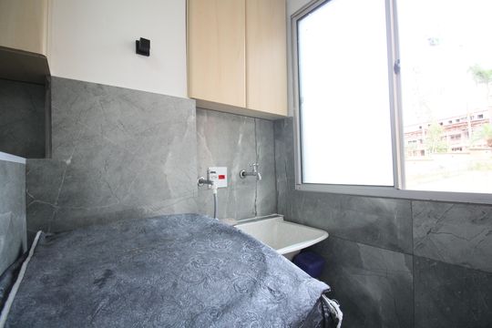 Área de Serviço de apartamento à venda com 2 quartos, 42m² em Jardim Paris, São Paulo