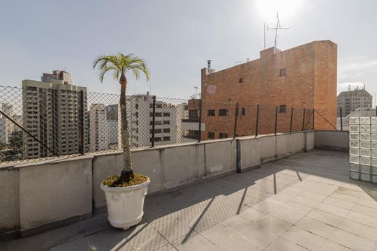 Área comum de apartamento para alugar com 1 quarto, 30m² em Itaim Bibi, São Paulo