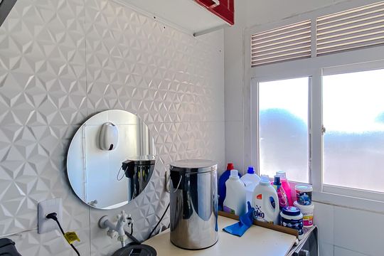 Área de Serviço de apartamento à venda com 2 quartos, 52m² em Brás, São Paulo