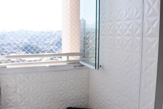 Detalhe - Varanda de apartamento para alugar com 2 quartos, 46m² em Freguesia do Ó, São Paulo