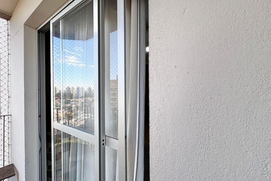 Varanda da Sala de apartamento à venda com 2 quartos, 56m² em Freguesia do Ó, São Paulo