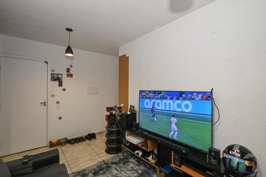 Sala de apartamento para alugar com 2 quartos, 46m² em Jardim do Lago, São Paulo