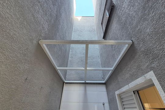 Area de serviço de apartamento para alugar com 2 quartos, 62m² em Parque João Ramalho, Santo André