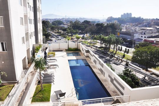 Detalhe - Vista da Área de Serviço de apartamento à venda com 2 quartos, 47m² em Limão, São Paulo