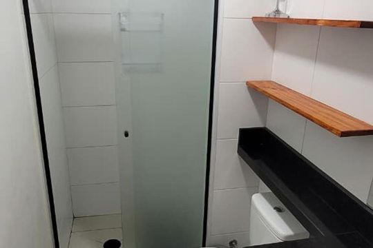 Banheiro de apartamento à venda com 2 quartos, 35m² em Vila Pirituba, São Paulo