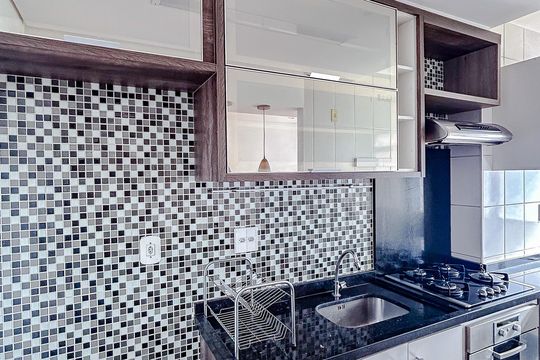 Cozinha de apartamento à venda com 2 quartos, 46m² em Tatuapé, São Paulo