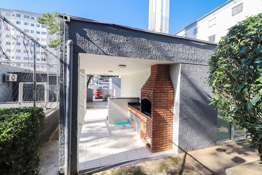 Área comum - Churrasqueira de apartamento à venda com 2 quartos, 38m² em Núcleo Lageado, São Paulo