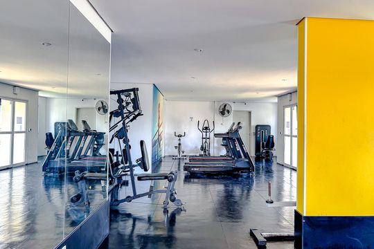 Área comum - Academia de apartamento à venda com 3 quartos, 60m² em Chácara Seis de Outubro, São Paulo