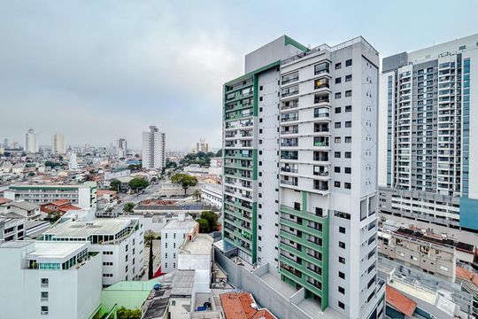 Vista da Varanda de apartamento à venda com 3 quartos, 60m² em Chácara Seis de Outubro, São Paulo