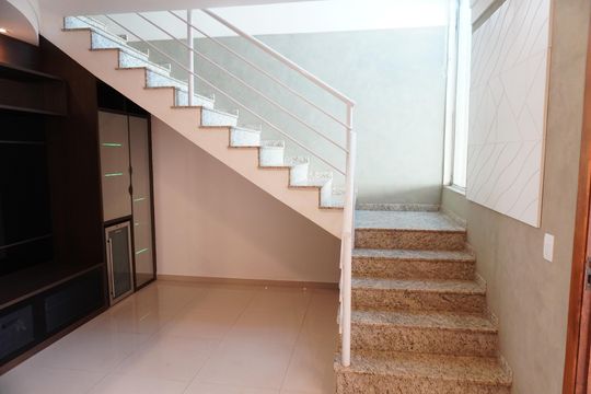 Sala de casa para alugar com 3 quartos, 143m² em Jardim Sao Jose, Americana
