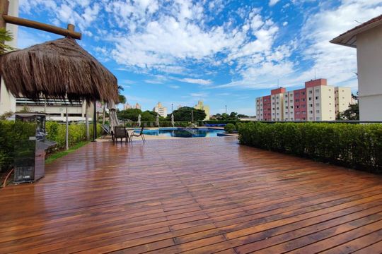 Área comum - Piscina de apartamento para alugar com 3 quartos, 80m² em Ponte Preta, Campinas