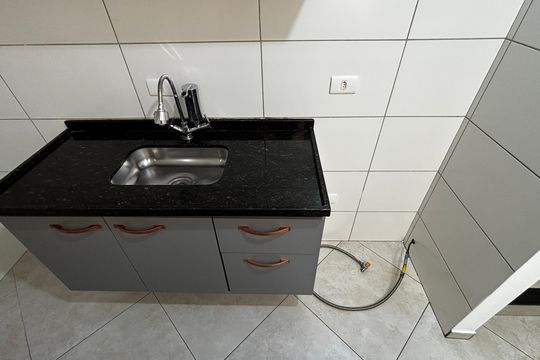 Cozinha de apartamento para alugar com 2 quartos, 100m² em Vila Alice, Santo André