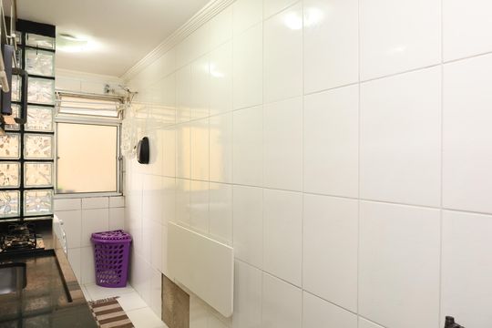 Cozinha de apartamento à venda com 3 quartos, 55m² em Vila Santa Cruz (zona Leste), São Paulo