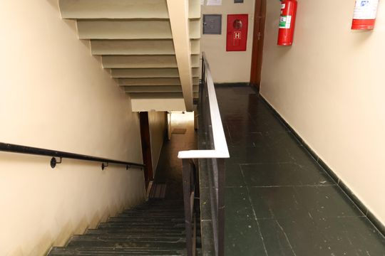 Área comum - Saguão do andar de apartamento à venda com 3 quartos, 55m² em Vila Santa Cruz (zona Leste), São Paulo