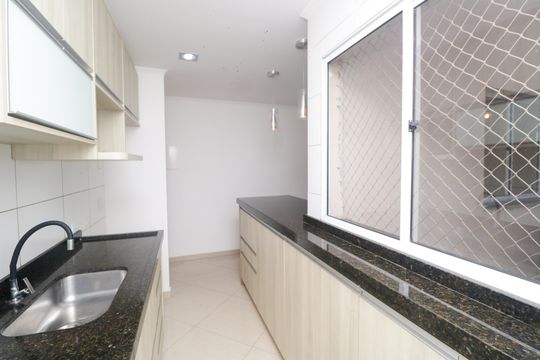 Cozinha de apartamento para alugar com 2 quartos, 100m² em Vila Valparaíso, Santo André