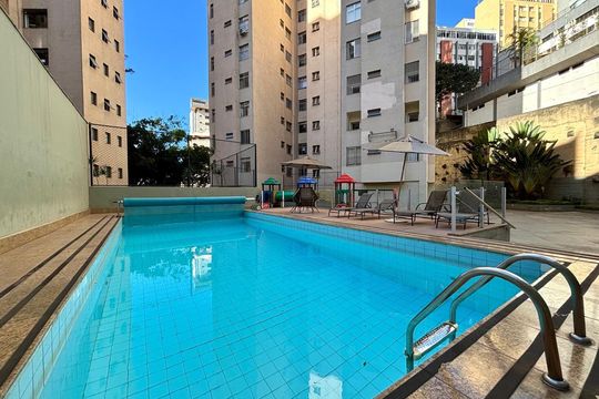 Área comum de apartamento à venda com 3 quartos, 94m² em Sion, Belo Horizonte
