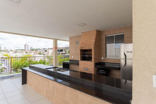 Área comum - Churrasqueira de apartamento à venda com 2 quartos, 39m² em Vila Satúrnia, Campinas