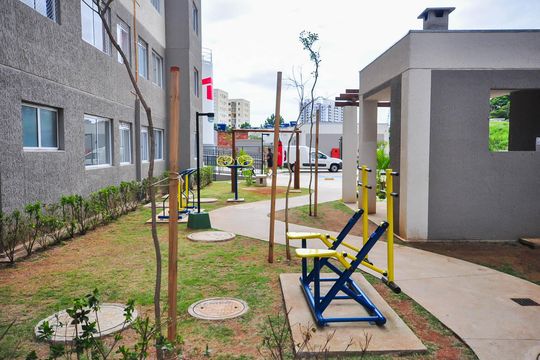 Área comum de apartamento à venda com 2 quartos, 42m² em Jardim Paris, São Paulo