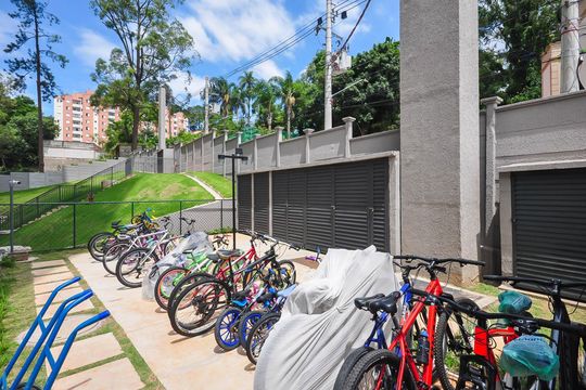 Bicicletário de apartamento à venda com 2 quartos, 42m² em Jardim Paris, São Paulo