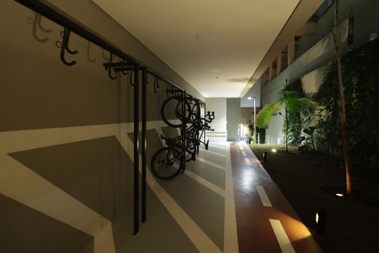 Área comum - Bicicletário de apartamento para alugar com 1 quarto, 28m² em Vila Mariana, São Paulo