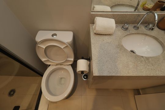 Banheiro de apartamento para alugar com 1 quarto, 28m² em Vila Mariana, São Paulo