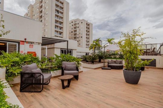 Área comum de apartamento para alugar com 2 quartos, 75m² em Buritis, Belo Horizonte