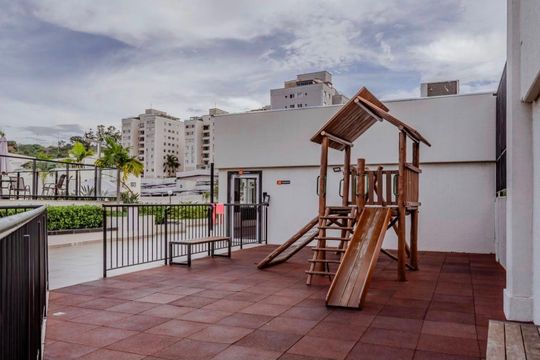 Área comum de apartamento para alugar com 2 quartos, 75m² em Buritis, Belo Horizonte