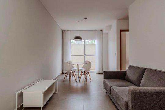 Sala de apartamento para alugar com 2 quartos, 78m² em Buritis, Belo Horizonte