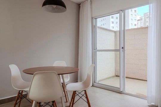 Sala de apartamento para alugar com 2 quartos, 78m² em Buritis, Belo Horizonte