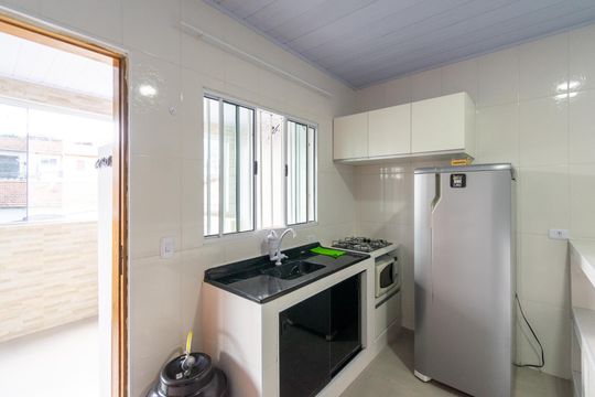 Sala/Cozinha de kitnet/studio para alugar com 1 quarto, 35m² em Jardim Jabaquara, São Paulo