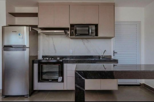 Cozinha de apartamento para alugar com 2 quartos, 95m² em Buritis, Belo Horizonte
