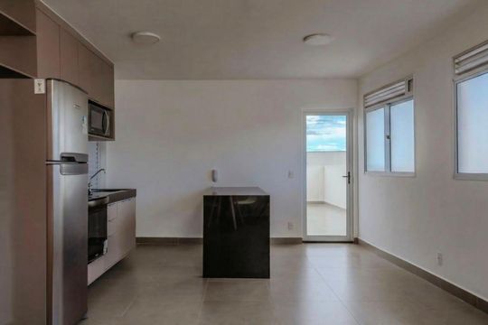 Cozinha de apartamento para alugar com 2 quartos, 95m² em Buritis, Belo Horizonte
