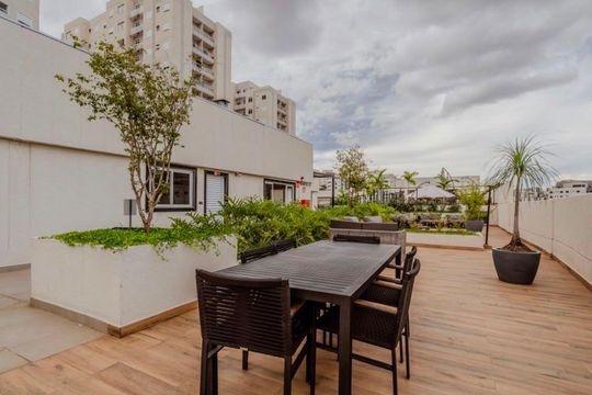 Área comum de apartamento para alugar com 2 quartos, 95m² em Buritis, Belo Horizonte