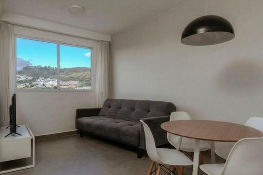 Sala de apartamento para alugar com 2 quartos, 95m² em Buritis, Belo Horizonte