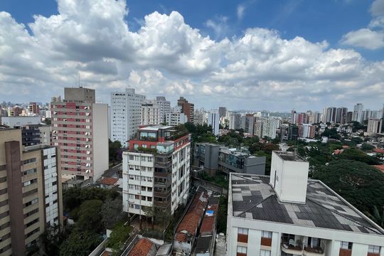 Vista de apartamento para alugar com 1 quarto, 26m² em Cerqueira César, São Paulo