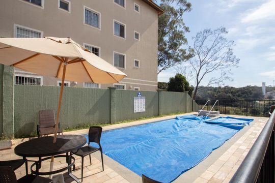 Área comum - Piscina de apartamento para alugar com 2 quartos, 55m² em Nacional, Contagem