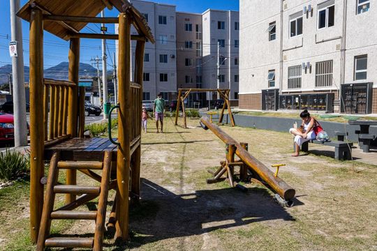 Área comum - Playground de apartamento à venda com 2 quartos, 55m² em Campo Grande, Rio de Janeiro