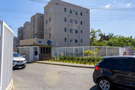 Fachada  de apartamento à venda com 2 quartos, 55m² em Campo Grande, Rio de Janeiro
