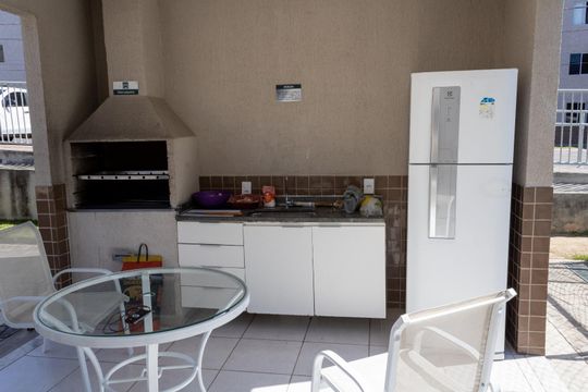 Área comum - Churrasqueira de apartamento à venda com 2 quartos, 55m² em Campo Grande, Rio de Janeiro