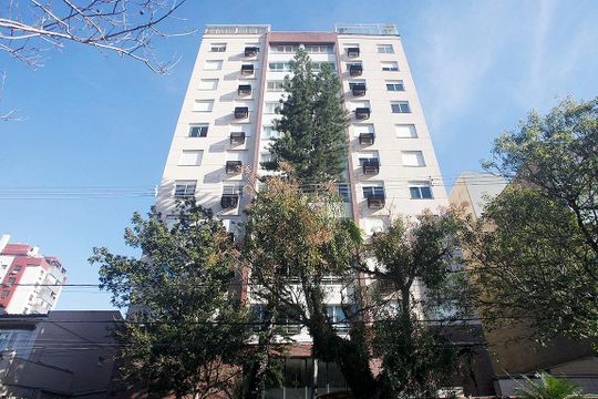 Fachada de apartamento à venda com 1 quarto, 66m² em Petrópolis, Porto Alegre