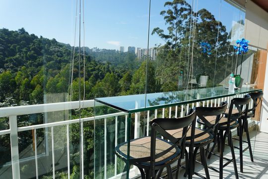 Apartamento à venda com 1 quarto, 60m² em Centro Empresarial Tamboré, Santana de Parnaíba