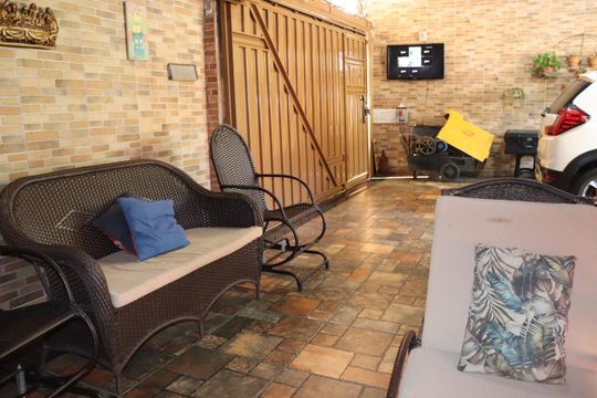 Área comum - Piscina de casa à venda com 4 quartos, 333m² em Jardim Atlantico, Goiânia