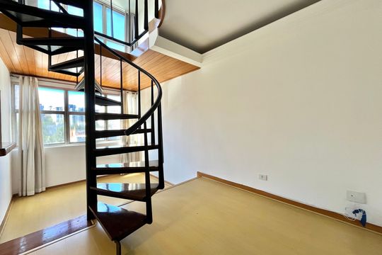 Sala de apartamento para alugar com 1 quarto, 50m² em Vila Clementino, São Paulo