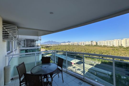 Varanda de apartamento para alugar com 2 quartos, 69m² em Recreio dos Bandeirantes, Rio de Janeiro