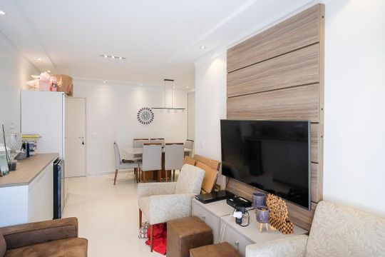 Sala de apartamento à venda com 2 quartos, 76m² em Santa Paula, São Caetano do Sul